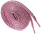 Egurs 1 paio di lacci glitterati, 110 cm, colorati, metallici, piatti, resistenti agli strappi, per sneaker, scarpe da corsa, scarpe da ginnastica, 16 colori opzionali rosa