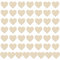 50 Stück Holzherzen Deko,Mini Wooden Hearts,Holzherzen,Verschönerungen Holzscheiben Deko zum Basteln,für Hochzeits-Deko DIY Handwerk Verzierungen Tischdeko