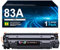 Coloran 83A CF283A Kompatibel für HP 83A Toner Schwarz für HP Laserjet Pro MFP M127fw Toner MFP M125nw M125a M127fn M127fs M225dn M225dw Pro M201dw M201n (Schwarz, 1er-Pack)