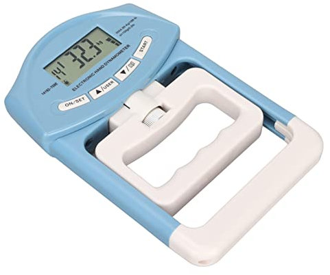 Grip Strength Tester, Digitales Dynamometer Elektronischer Handgriff Kraft Trainer Handübungen Messer für Sport, Heim, Schule