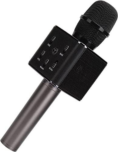 ZWYUAN Microfono wireless, microfono regolabile 3 dimensionale for interni for la casa