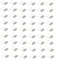 EXTRWORY Lot de 18/20/36/54 dents de scarificateur de rechange en acier à ressort 29272 pour Greenworks 27022 2500600G Accessoires d'entretien de pelouse Lames de scarificateur de rechange (54 pièces)