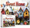 Schöne Vogelhäuser Display Jigsaw Puzzles 1000 Stück für Erwachsene, Bunte Verschiedene Vogelhäuser 20''x27''Inch Garten Vogel Sweet Home Zeichen Puzzle Kunst für Vogelhaus Thema Puzzle Liebhaber
