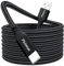 Ultra long USB C charger cable 6M, Fast charging cable compatible with Samsung Galaxy S20/S10/S9, PS5 series X/S controller, Switch Pro (black)