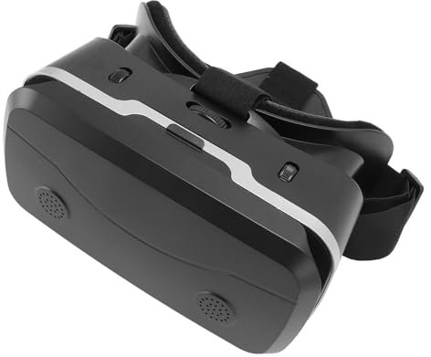 VR -Headset für 4,7 Bis 7 Zoll Telefon, Virtual Reality 3D -Brillen -Kopf -VR -Brille für Handyspiele, 58,5 Bis 70,5 Mm Einstellbare Interpupillary Distanz, 58,5 Bis 70,5 Mm