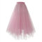 Tutu Femme EVJF,Deguisement Tutu Adulte Jupe Rose Fluo Jupe en Tulle Pompon De Danse Retro Femme （L，02-Rose）