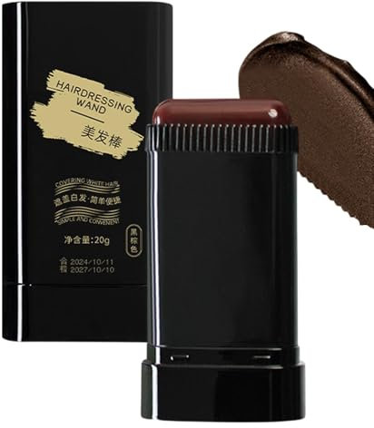 UYVPAER Peine Cabello Tinte, Tinte Para El Cabello Con Aplicador De Peine, Peine De Tinte Para El Cabello Impermeable Y A Prueba De Sudor, Cepillo Para Retoques De Cabello(Marrón Oscuro)