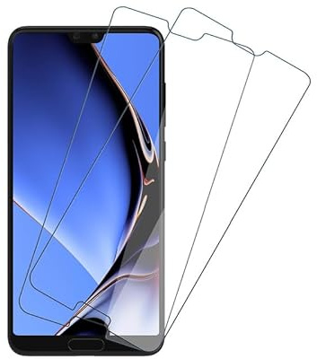 SkyKeep [2 Stück für Displayschutz Huawei P20 Pro Schutzfolie [9H][HD Displayschutzfolie] für Schutz Huawei P20 Pro Folie Screen Protector [Kratzfest][Anti-Fingerprint][Bruchsicher]