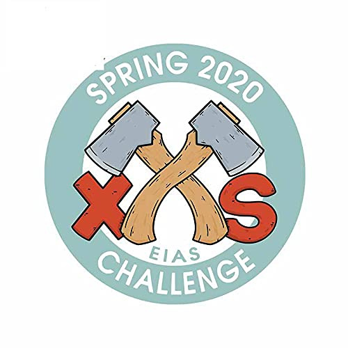 13cmx12.8cm for XXS Axe Challenge Vinyl Car Stickers Waterproof Sunscreen Decal Refrigerator