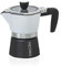 Pedrini Seimoka Plus Caffettiera, Bianco/Grigio Scuro