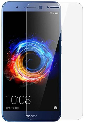 COPHONE® Pack de 2 Verres trempé Honor 8 Pro, film de protection écran Premium Anti Chocs et Casse, Anti empreintes, bords arrondis,dureté max 9H Tempered glass 2,5d