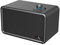 SCHWAIGER 661729 Moderner Retro Bluetooth Lautsprecher Modern-Vintage Speaker Lederoptik Holzgehäuse Akku Wireless HiFi Musikbox inkl. Klinkenkabel Micro-USB-Kabel