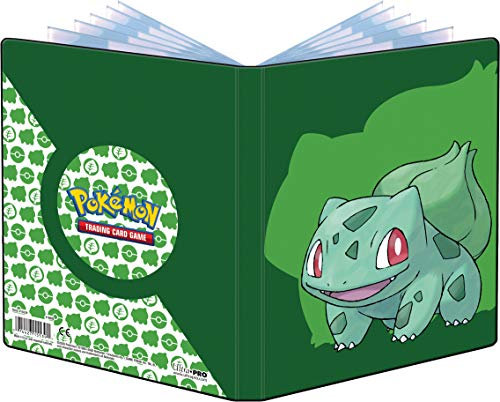 Ultra PRO Pokémon - Bulbizarre - Portfolio cahier range-cartes | Accessoire cartes à collectionner | Capacité 80 cartes | 10 pages