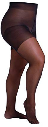 Camano Damen Strumpfhose 60 DEN Curvy Reißfest und langlebig Besonders gute Dehnung seiden matter Look Bequeme Passform und Komfortbund 1er Pack 44/46 navy