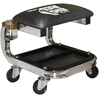 WAEYZ Werkstatt Rollsitz, Rollender Garagenhocker, Niedriger Rollhocker für Die Werkstatt, 360 Grad Drehräder, Mobiler Rollender Arbeitsstuhl, Gepolsterter Autoreparatur Trolley Stuhl