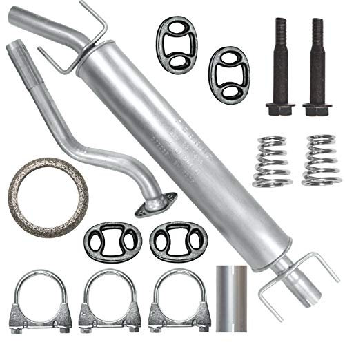 Adamot Mitteltopf Auspuff Mittelschalldämpfer für Opel Astra G 2 II 2.0 DI 2.0 DTI 2.2 DTI