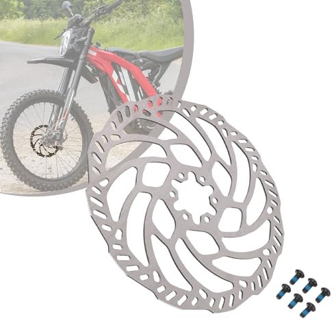 Front Brake Disc for Surron,Motorcycle Brake Disc with Screws Front Brake Disc Rotor for Sur-Ron Sur Ron Light Bee S/X