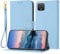 TIANCI Hülle für Google Pixel 4XL, Reine Farbe Hochwertiger PU -Leder, [Horizontale Klammer] [langlebiger Rahmen] Flip Handyhülle für Google Pixel 4XL