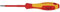 KNIPEX 98 13 25 VDE Insulated Hexagon Screwdriver, 2.5 x 75mm