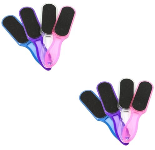 Healeved 8stücke Teiliges Doppelseitiges Fußfeilen Pediküre Fußraspel Werkzeug Zur Fußpflege Zur Entfernung Von Hornhaut Und Pflege Trockener Fersen Leicht Und Einfach Zu Handhaben