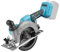 Bürstenlose Mini Kreissäge, Akku Handkreissäge für Makita 18 V Li-Ion Akku mit 3 Sägeblättern, 6800 RPM, Motor aus Reinem Kupfer Ideal für schneiden Holz (ohne Akku)
