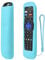 YiBiChin Protective Case for Hisense Roku EN3A38, TCL Roku 55RP620K, R50B7120UK R55B7120UK R65B7120UK TV Remote - Shockproof, Anti-Slip - Glow Blue