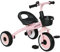 AIYAPLAY Triciclo per Bambini da 2-5 Anni con Seduta Regolabile, Bicicletta per Bambini con Cestino e Campanello, 70.5x53x58 cm, Rosa