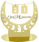 Ramadan kalender, Eid Mubarak DIY Ramadan Dekoration, mond ramazan dekor, Acryl gold deko ramadan adventskalender, islamische dekoration Geeignet für eid mubarak