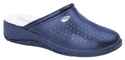 Dek L706 Womens Clog Mule with Wedge Heel