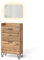 Vicco Garderobe Amber, Eiche Wotan, 59.8 x 100 cm 2 Teile