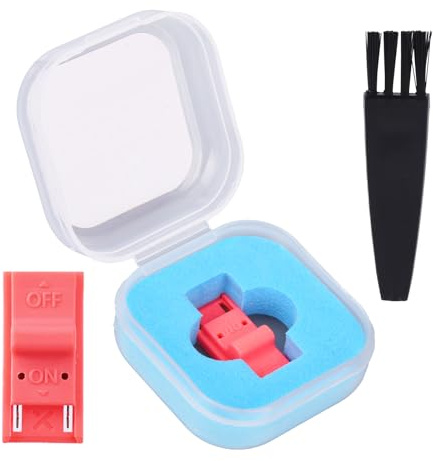 BTFO RCM Jig Clip Compatible with Switch Console, Plastic RCM Mod Chip Loader Jig Short Circuit Tool with Dust Cleaning Brush for Video Game Console Recovery Accessories [android]