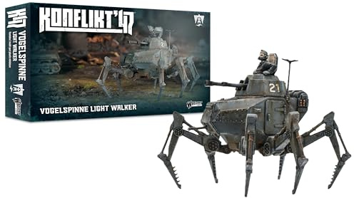 Warlord Games Vogelspinne Light Walker - Achsenminiaturen für Konflikt 47 Hochdetaillierte Miniaturen im Maßstab 28 mm