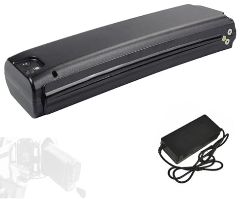 HJGHY 36V 13Ah 17,5Ah Akku für Falträder (Gebogene Form) 48V 10,4Ah 14Ah Akku für Falträder (eingebaute Lithium-Ionen-Akkus) – Ersatzakku