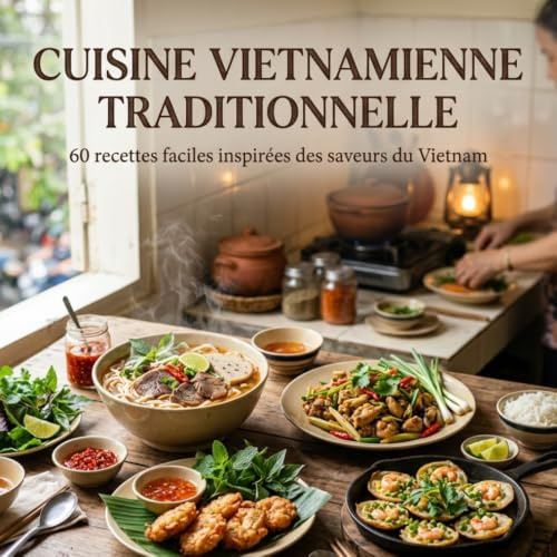 Cuisine Vietnamienne Traditionnelle: 60 recettes faciles inspirées des saveurs du Vietnam