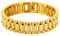 U7 Armbänder für Herren Armband Gold Edelstahl Klassische Gliederarmband 22cm/15mm Goldarmband Cuban Link Chain Bracelets Mens Wristband Armkette Armreif Armschmuck Modeschmuck für Valentinstag