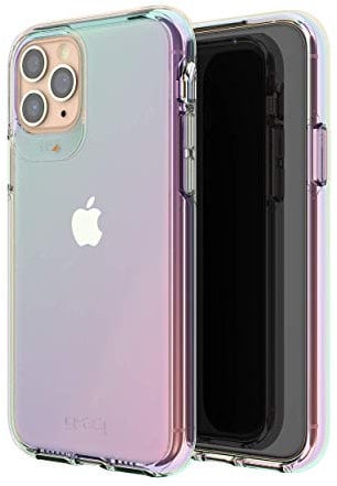 ZAGG GEAR4 Crystal Palace Iridescent Designed for iPhone 11 Pro Case, Advanced Impact Protection by D3O – Iridescent