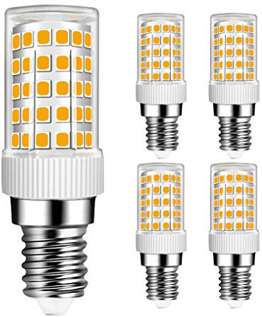 MENTA E14 LED 10W Warmweiss 3000K ersetzt 80W Halogenlampen 86 x SMD 2835 LED E14 LED Leuchtmittel Birne AC 220-240V Nicht Dimmbar 2 Jahre Garantie 4er-Pack