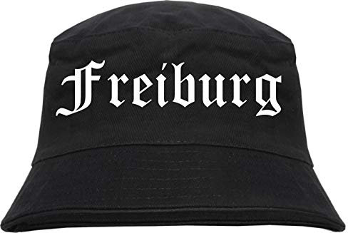 HB_Druck Freiburg Fischerhut - Bucket Hat L/XL Schwarz