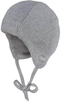 maximo Baby-Mütze, Strick Bindeband Made in Germany