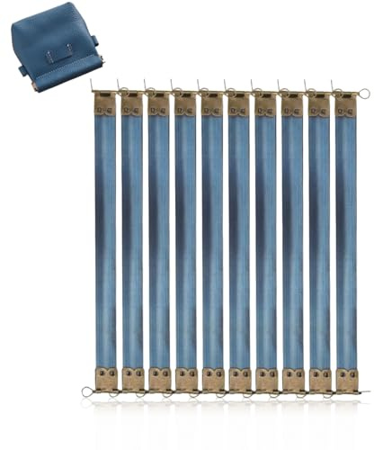 10PCS telaio interno flessibile in metallo, cerniere interne della borsa da 20 cm chiusura a serratura del bacio della clip della molla telaio interno della borsa per la cucitura del portafoglio