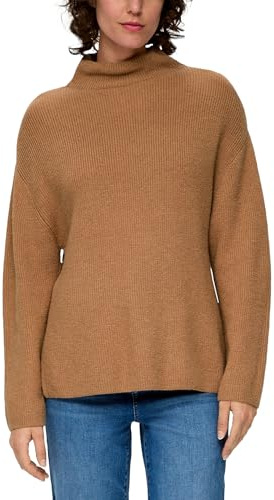 s.Oliver Strickpullover mit Stehkragen