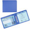 OFFCUP Funda para Tarjeta para Discapacitado, 16.8 * 13.5CM Funda para Permiso de Circulación Coche, Protector para Permiso de Estacionamiento para Discapacitados-Azul Oscuro