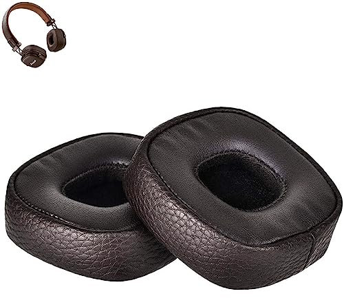 Major III Ersatz-Ohrpolster für Marshall Major III 3 kabelgebundene / kabellose Bluetooth-On-Ear-Kopfhörer, Braun
