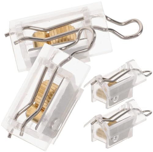 TEHAUX 4pcs Blind Cord Locks Blind Wire Locks Safety Clips Cord Pull Ends Rope for Window Accessories