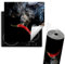 TMK ArtDeko Herdabdeckplatte Einteilig Küche Herdabdeckung Ceranfeld Herdabdeckplatten Anti Rutsch Matte Aufrollbar 60x52 cm, Schwarz Chilli