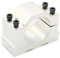ONGVXR Dispositivo for Motore mandrino CNC 38mm, 40mm, 42mm, 44mm, 46mm Staffa di bloccaggio mandrino Dispositivo in Alluminio(46mm)