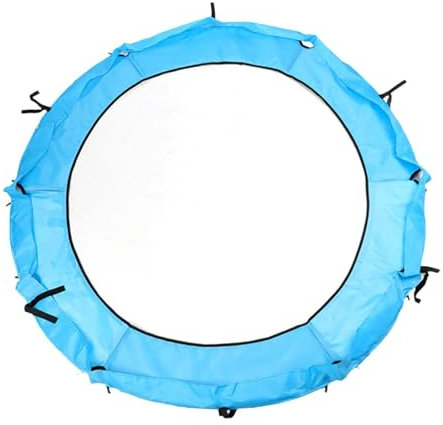 rockible Trampolin-Federabdeckung, Trampolinpolster, rundes Rahmenpolster, Oxford-Stoff, Trampolin-Randabdeckung, Blau