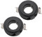 Car H7 LED Headlight Bulb Adapter Socket Base Holders (Pack of 2)