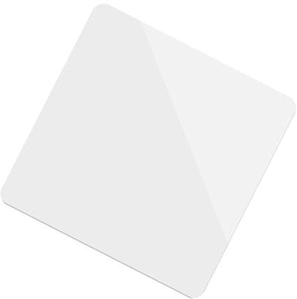 Angoily 1pc Acrylic Mirror Plate Photo Backdrop Props 35x35cm Reflection Board for Photography