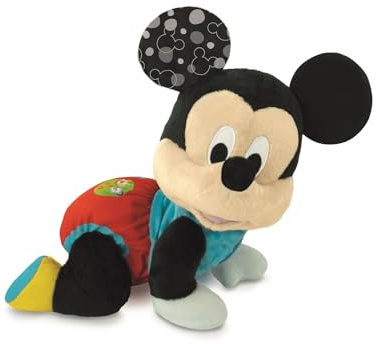 Clementoni Disney Baby, Mickey Crawling, Soft toy for Kids, 17484